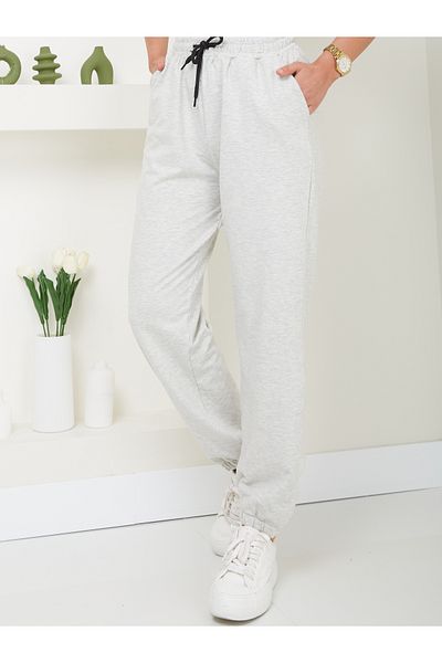 VOLT CLOTHİNG Übergroße Jogginghose – Elastisches Bein und Taille