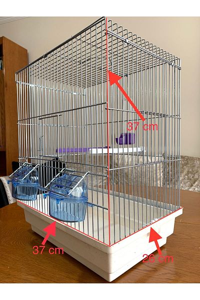 bayraktarpet Budgie Satin Cage Tulle - L Large Size (1 Piece)