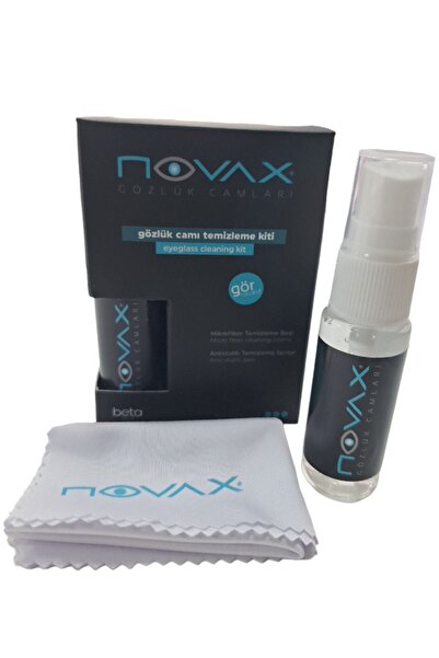 Novax Gözlük Temizleme Antistatik Solusyon Sprey Set