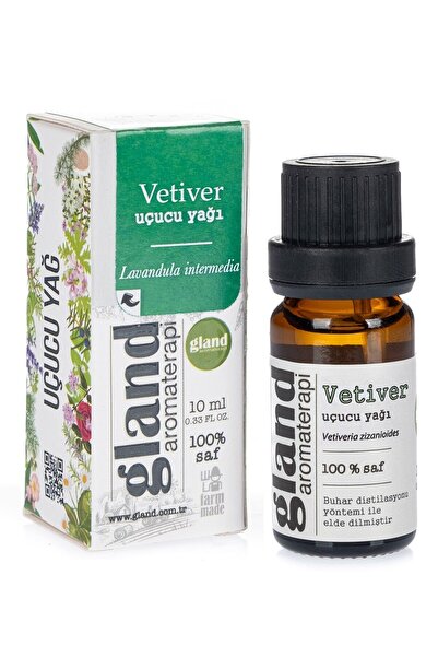 GLAND Aromaterapi Vetiver(VETİVERİA ZİZANİOİDES) Uçucu Yağı 5ml