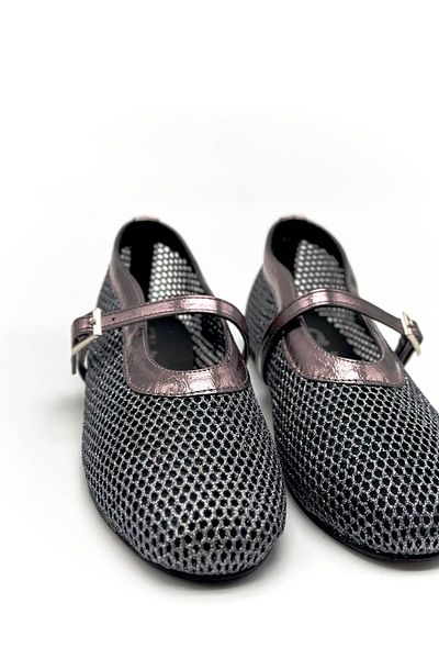 Shoebutik Jequeline Smoked Glitter Women's Bebet Net