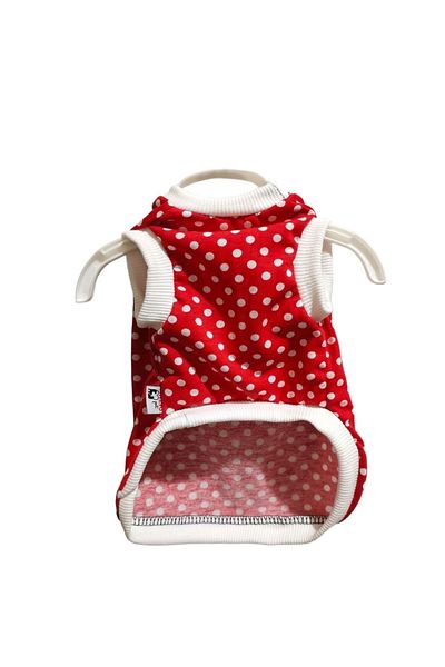atelyu Cat Dog Clothes Polka Dot T-shirt