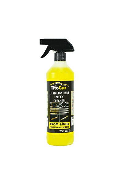 titocarpro TitoCar Krom&İnox Temizleme Sıvısı 750 ml