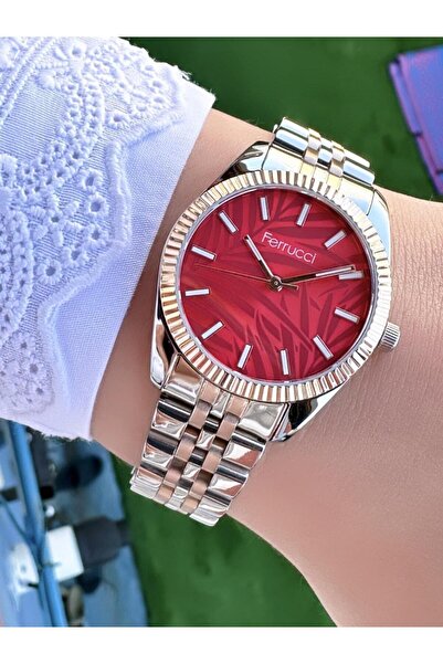 Ferrucci  Kadın Metal Kordon Kol Saati