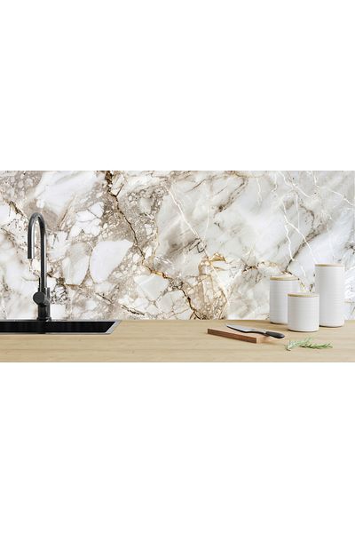 yağmur sanat Marble Patterned Table - Countertop and Floor Covered