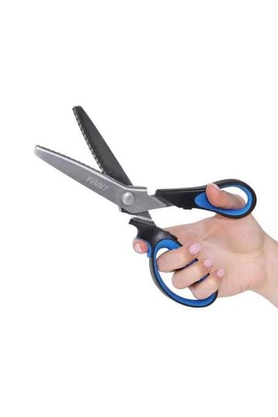 Kretzer Finny774423 - Professional Zigzag Cutting Scissors, German Solingen Type