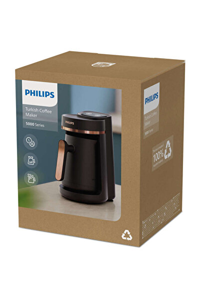 Philips Turkish Coffee Maker, Slow Brew Function, Overheat & Overflow Protection - Hda150/62