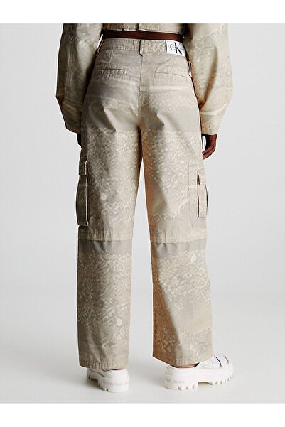 Calvin Klein Kadın Loose Cargo Pantolon