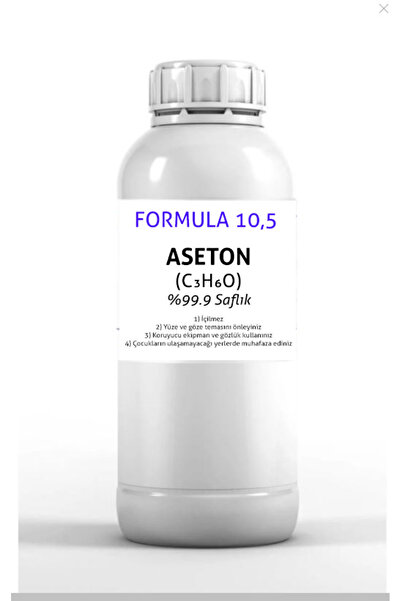 FORMULA ONBUÇUK 1 lt Aseton - Ekstra Saf (C3H6O)
