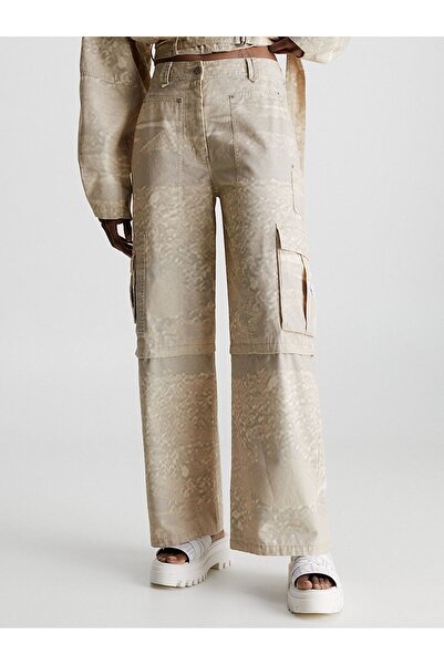 Calvin Klein Kadın Loose Cargo Pantolon