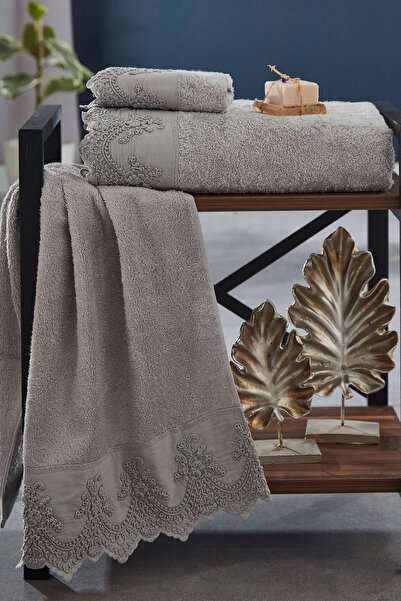 Nazik Home Рушник для тіла з вишивкою Tual (90 X 150 см)