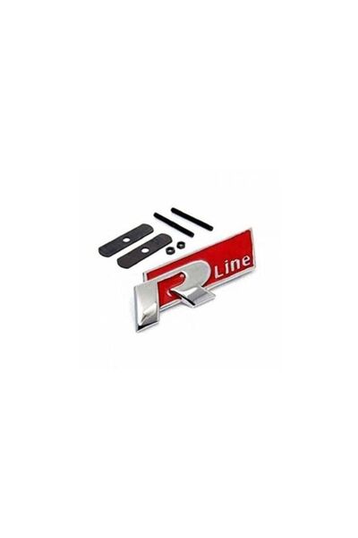 SÜSLEN R Line Ön Panjur Logo Metal - R Line Vidalı Metal Panjur Arması Uyumlu
