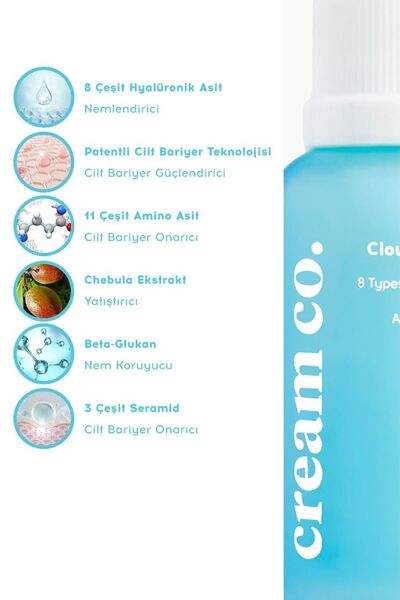 Cream Co. Bariyer Güçlendirici Seramid C Vitamini Arbutin Leke/Akne Karşıtı Onarıcı Yenileyici Ikili