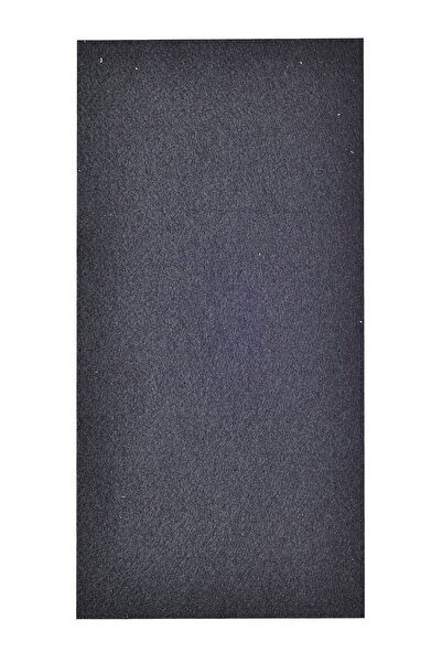 Kitchen Design Lab Siyah Keçe Tek Parça Büyük Model 12 X 24 Cm Yapışkanlı San...