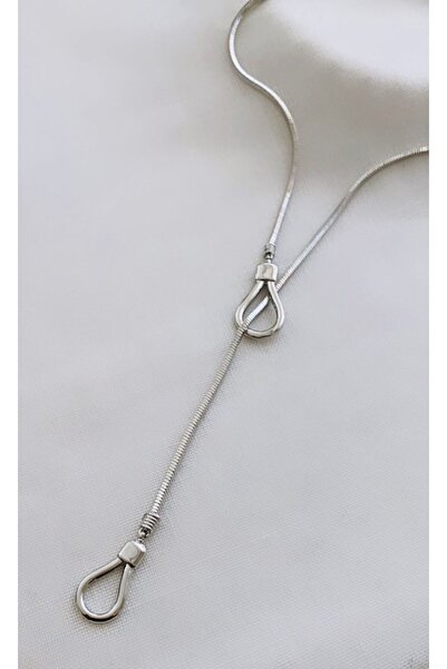 VNS Accessories İthal Asansörlü Uzun Kolye ( 70 cm)