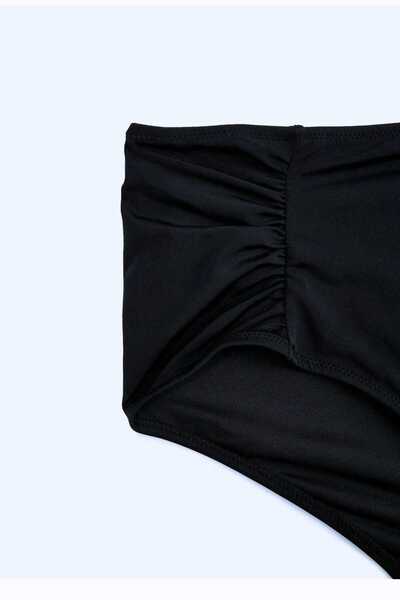 MEBA Yüksek Bel Büzgülü Bikini Alt