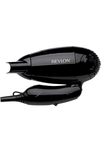 Revlon Travel foldable Hair Dryer compact, 1200W, Hanging ring, removeable end cap - RVDR5305