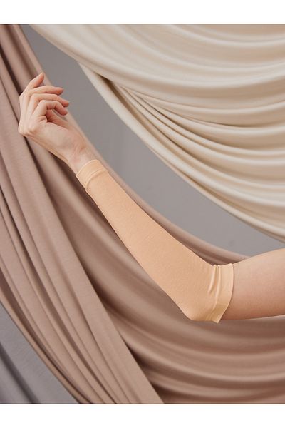 Femple Modest Beach Beige Hijab Sleeve - Arm Cover