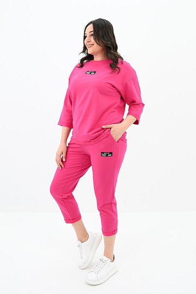 Koza Butik Γυναικεία φόρμα φόρμας με ετικέτα μεγάλου μεγέθους 8100-24