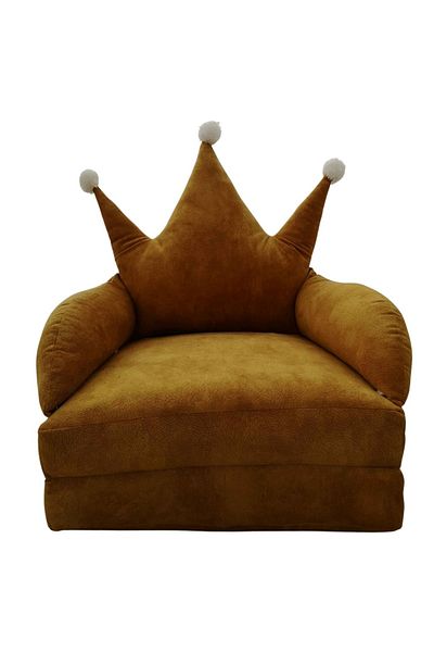 annebebektasarım Portable Crowned Plush Bed - Children's Chair, Leggings Kumashı