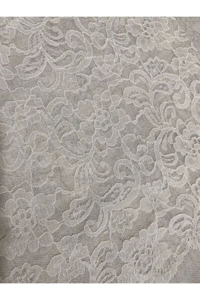 ARHEDİYELİK ÇİÇEK BASKILI DANTEL KUMAŞ EN:1.5M BOY:1M