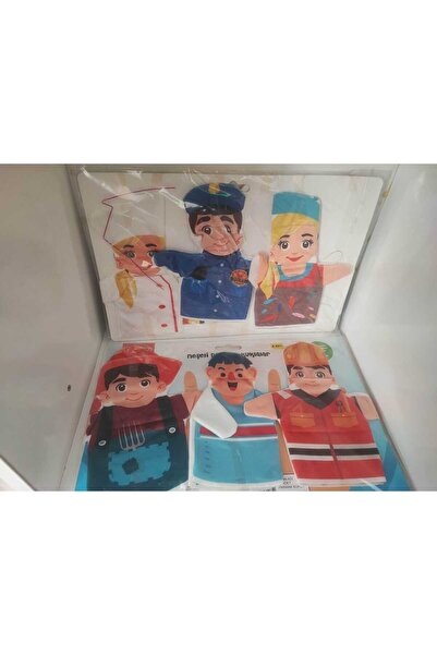 ASL EL KUKLASI MESLEKLER 6 LI PAKET 1.KALİTE KUMAŞTAN ÜRETİLMİŞ.