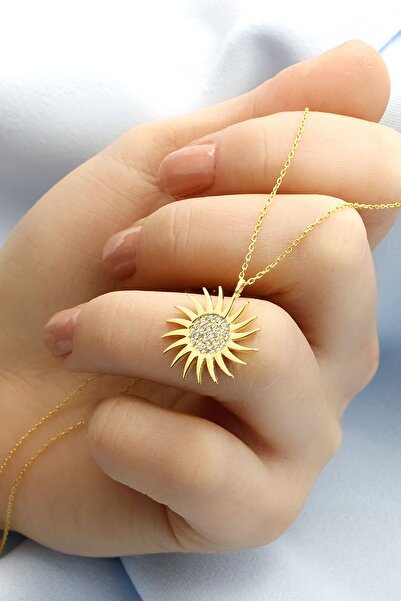 Else Silver Gümüş Sadakat Güneşi Kolye