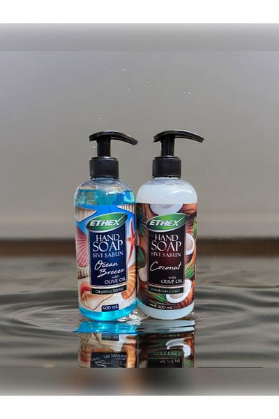 Ethex 400ML Liquid Soap - Ocean Breeze (New Formula)