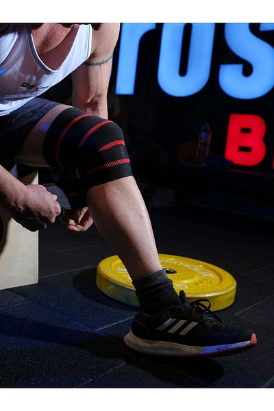 Dex Supports Knee Wraps, Sports Knee Pads 2 Pack