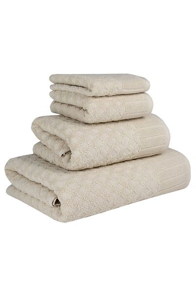 TEXTILE COLORS Single Bath Towel Set - 4 Pieces