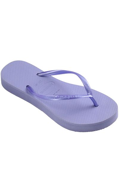 Havaianas Slim Flatform Women's Lilac Flip Flops 4144537 -5020