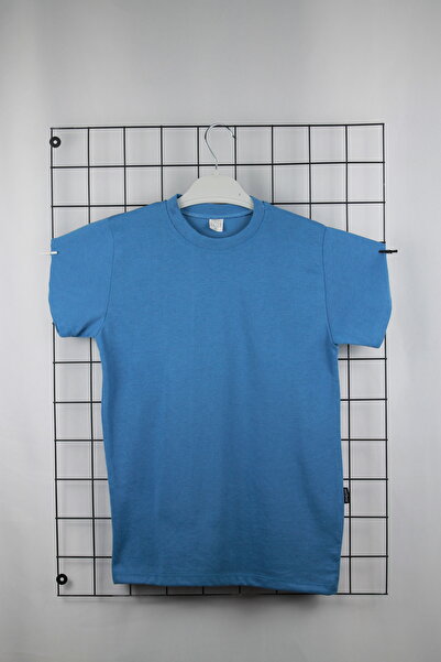 ESTE BUTİK Bisiklet Yaka Basic Penye T-shirt