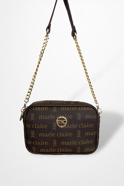Marie Claire Brown Women's Messenger Bag Layla MC241103761