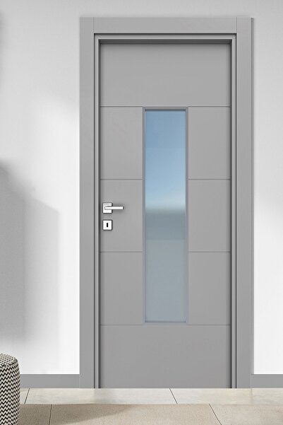 ALO KAPI MELAMİN KARİZMA LORAS İKİ CAMLI ODA KAPISI, 86/204/14-17 CM