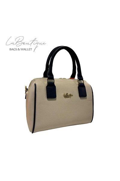 LA BOUTIQUE Geantă LB-8052 - Culoare Lac/Crem