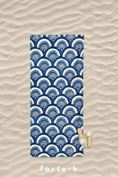 ECEMRE Πετσέτα παραλίας 75x150 εκ. με ψηφιακή εκτύπωση