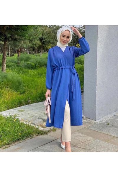 ÖZZYGİYİM Hijab Ayrobin Cap - With Waist Tie Detail