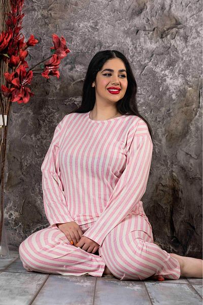 CALİA Large Size Oversize Pajama Set - Summer