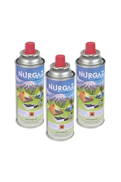 NURGAZ Ng207 220gr Valfli Kartuş - 3'lü Set
