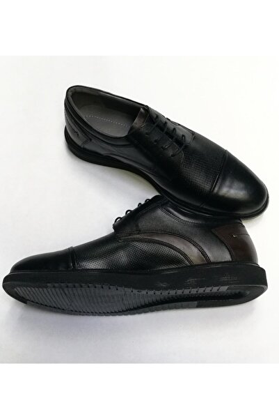 BM Home Чоловічі чорні елегантні класичні туфлі