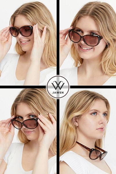 JAWEN New Season UV Filtered Sunglasses Unbreakable Lightweight Comfort Model Stylish Sunglasses Leopard