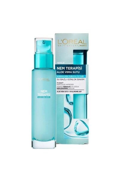L'Oreal Paris Nem Terapisi - Normal ve Kuru Ciltler Için Aloe Vera Suyu 70 ml
