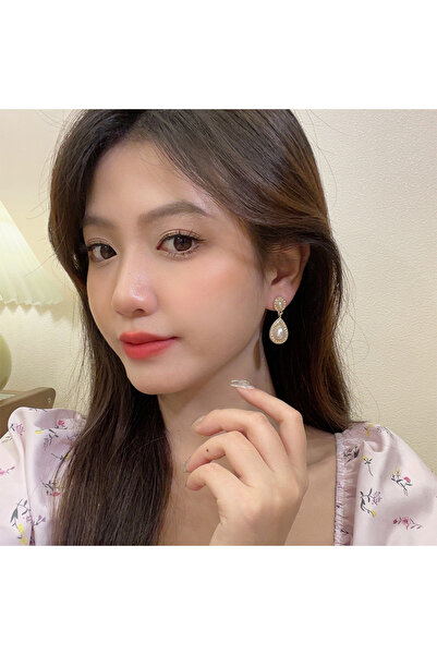 Mefy Gümüş İğneli İnci Bijuteri Küpe