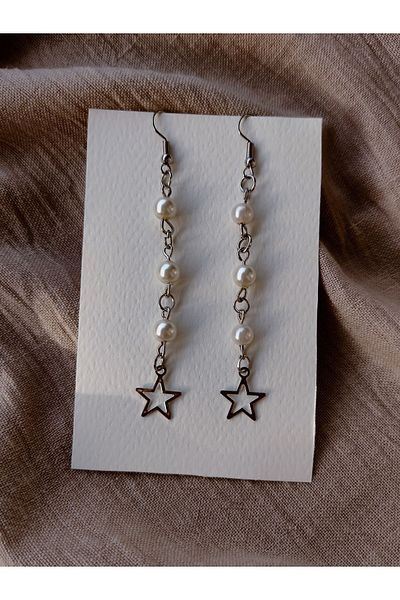 Capella Fairycore Pearl Star Earring