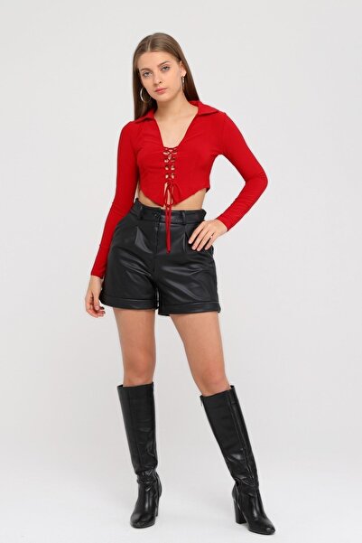 f-maskfashion Rope Detail Crop