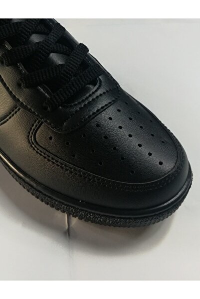 Everest Siyah - Aır Bağcıklı Termo Taban Unısex Sneaker