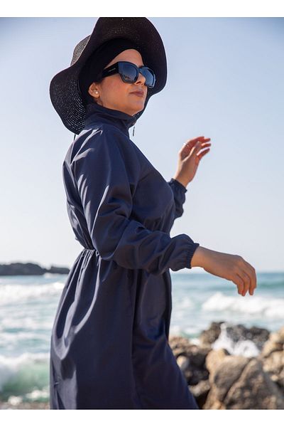new ats Ats Moda - Single Top Hijab Swimsuit with Elastic Waist