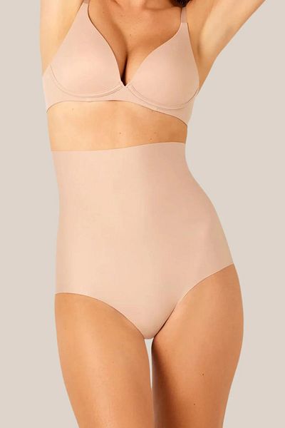 MENESCO Laser Cutting Non-Marking Gathering Corset - Firming Slip