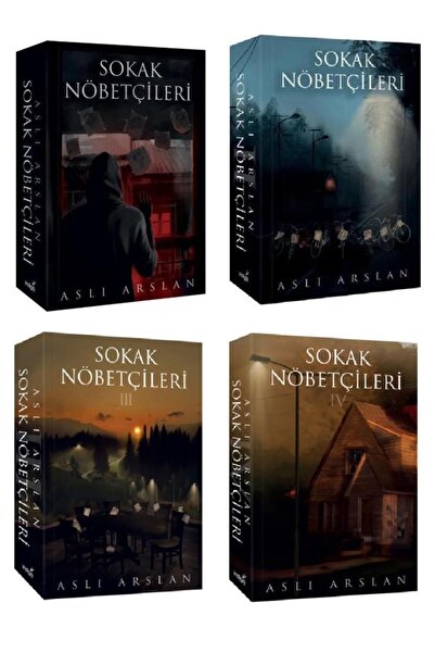 İndigo Kitap Aslı Arslan Sokak Nöbetçileri Seti Karton Kapak (4 Kitap)