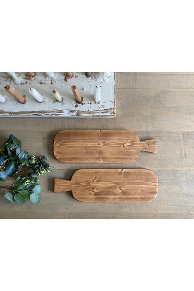 POSTOTTO Oval Serving Presentation Board 43x13